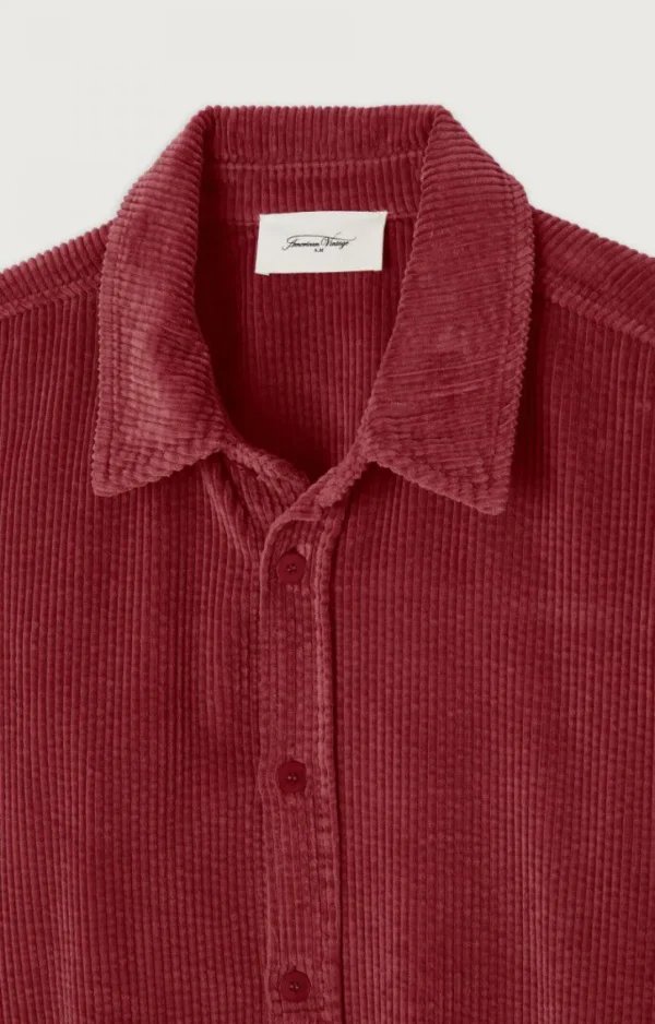 American Vintage | Herrenhemd Padow Canneberge Vintage