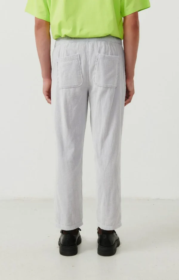 American Vintage | Herrenhose Padow Silber Vintage