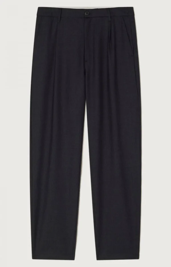 American Vintage | Herrenhose Tabinsville Navy Meliert