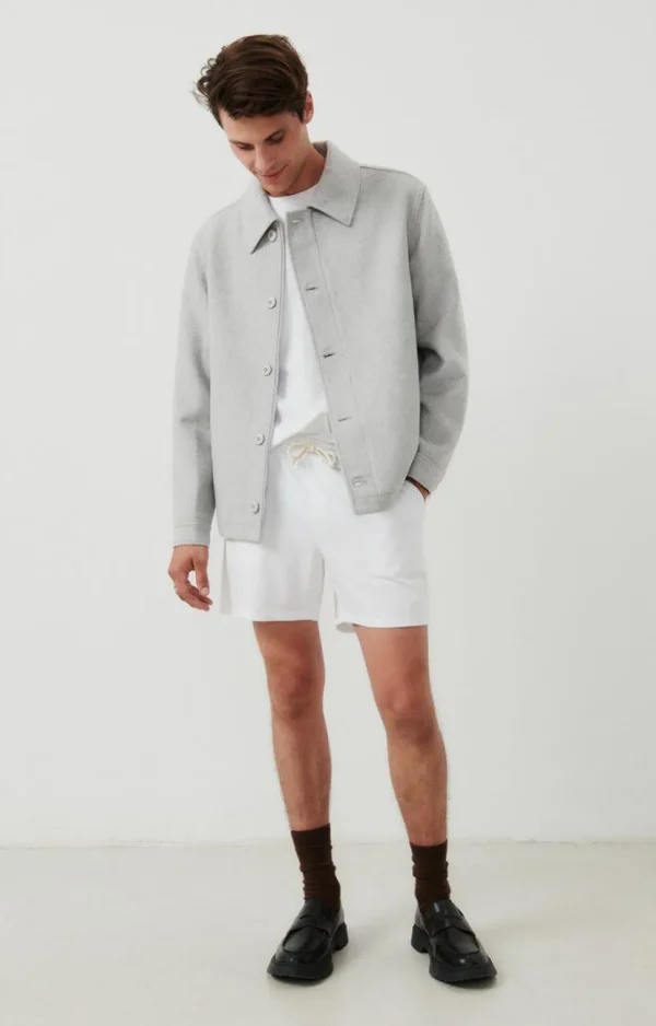American Vintage | Herrenjacke Dadoulove Vlies Meliert