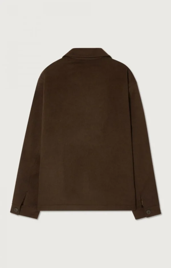 American Vintage | Herrenjacke Dadoulove Kastanienbaum Meliert
