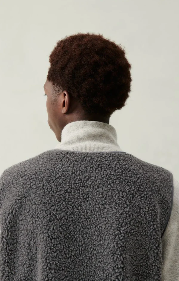 American Vintage | Herrenjacke Hoktown Anthrazit Meliert