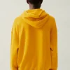 American Vintage | Herrenkapuzensweatshirt Izubird Senf Vintage