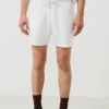 American Vintage | Herren-Kurze Hose Fizvalley Weiss
