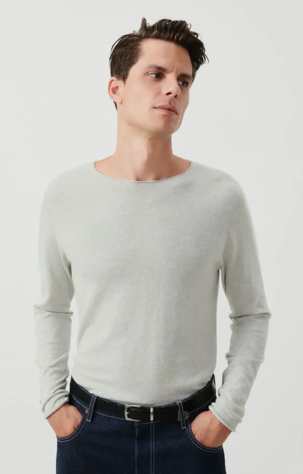 American Vintage | Herrenpullover Marcel Vlies Meliert