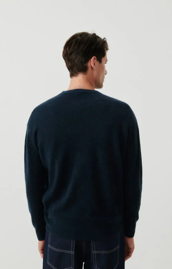 American Vintage | Herrenpullover Razpark Abysse Meliert