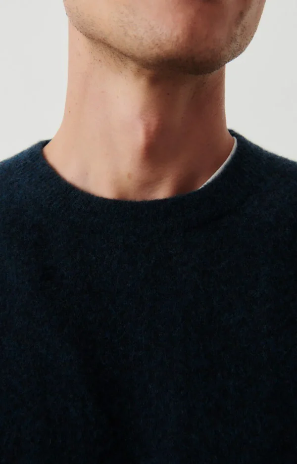 American Vintage | Herrenpullover Razpark Abysse Meliert