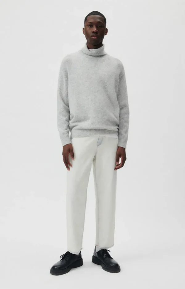American Vintage | Herrenpullover Razpark Vlies Meliert