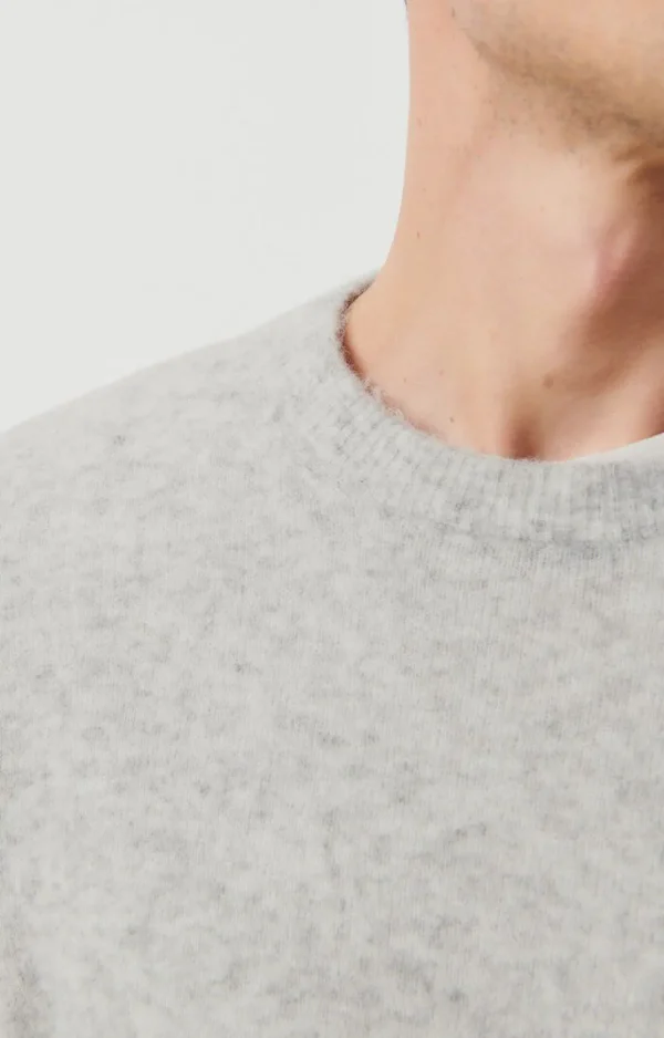 American Vintage | Herrenpullover Razpark Vlies Meliert