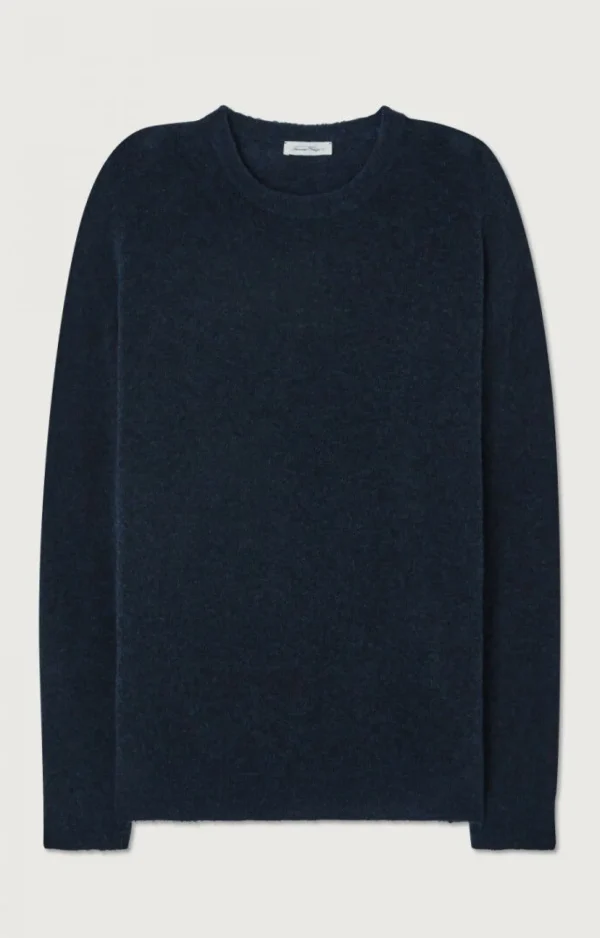 American Vintage | Herrenpullover Razpark Abysse Meliert