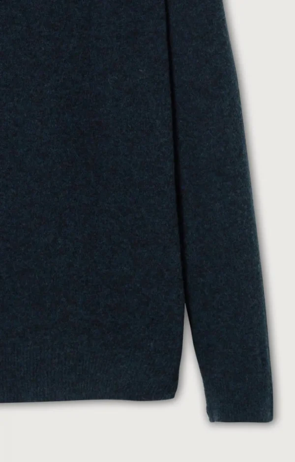 American Vintage | Herrenpullover Razpark Abysse Meliert
