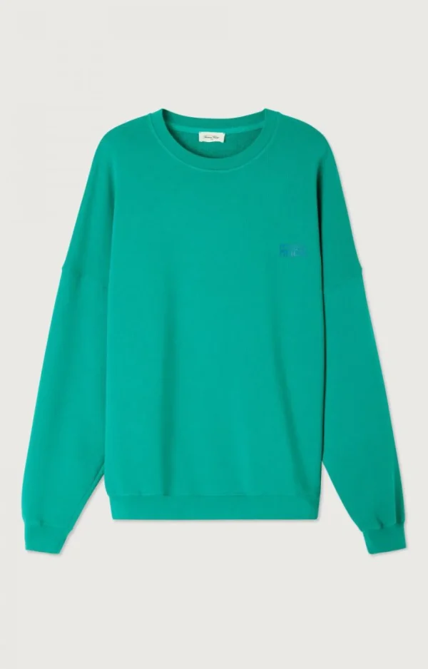 American Vintage | Herrensweatshirt Izubird Diabolo Minze Vintage