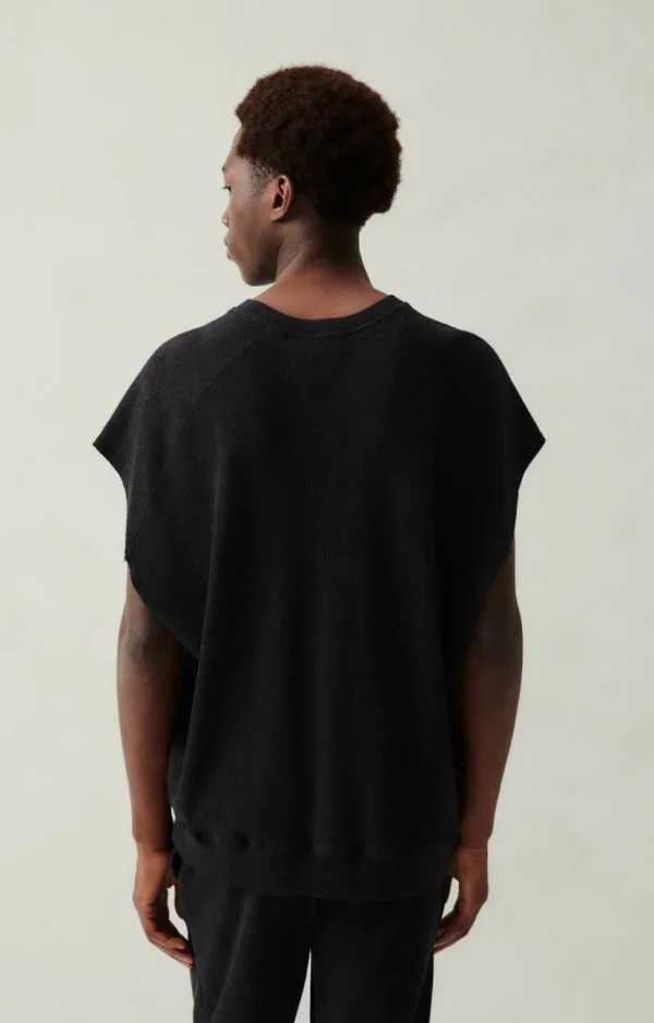 American Vintage | Herrensweatshirt Wifibay Anthrazit Meliert