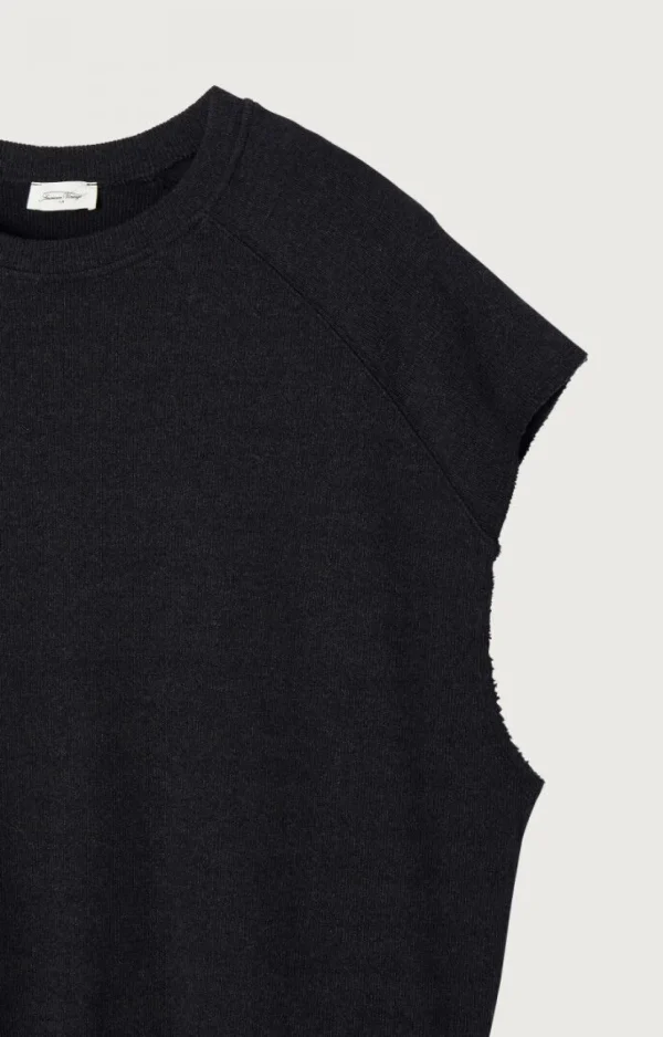 American Vintage | Herrensweatshirt Wifibay Anthrazit Meliert