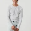 American Vintage | Herren-T-Shirt Bysapick Vlies Meliert