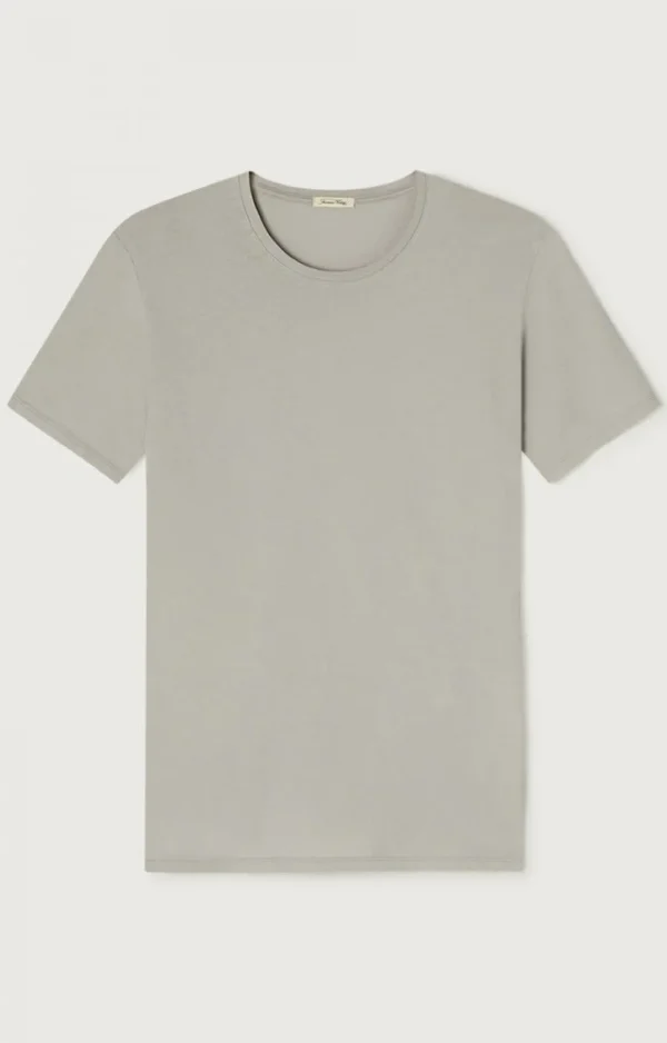 American Vintage | Herren-T-Shirt Decatur Silber