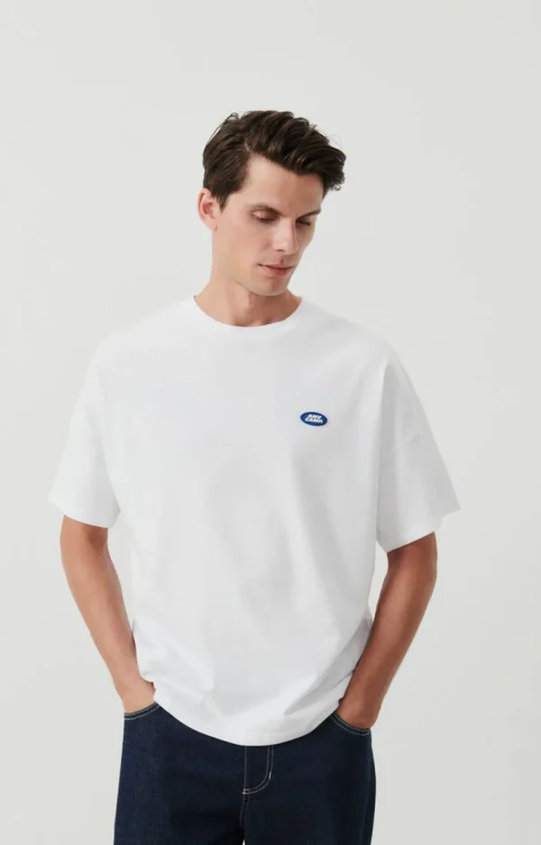 American Vintage | Herren-T-Shirt Fizvalley Weiss