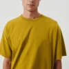 American Vintage | Herren-T-Shirt Fizvalley Safran Vintage