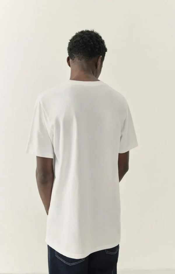 American Vintage | Herren-T-Shirt Fizvalley Weiss