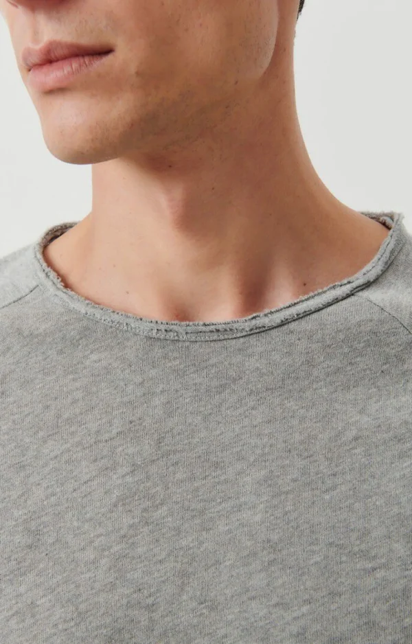 American Vintage | Herren-T-Shirt Sonoma Grau Meliert