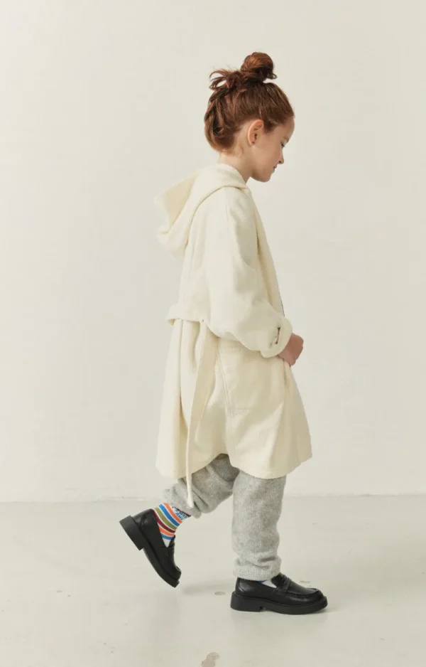 American Vintage | Kinderbademantel Bobypark Ecru