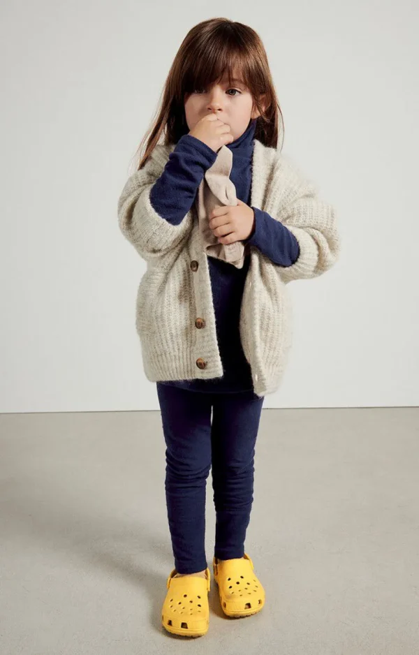 American Vintage | Kindercardiganeast Pulverschnee Meliert