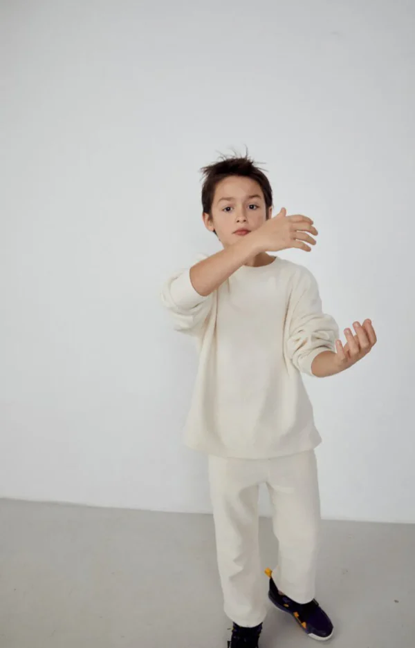 American Vintage | Kinderjogginghose Bobypark Ecru