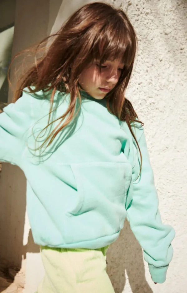American Vintage | Kinderkapuzensweatshirt Izubird Karibik Vintage