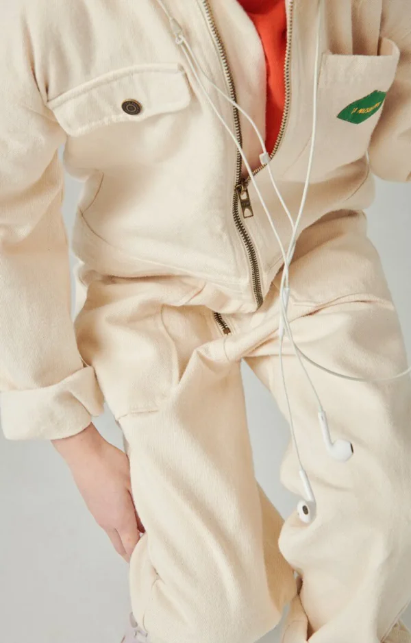 American Vintage | Kinderoverall Spywood Ecru