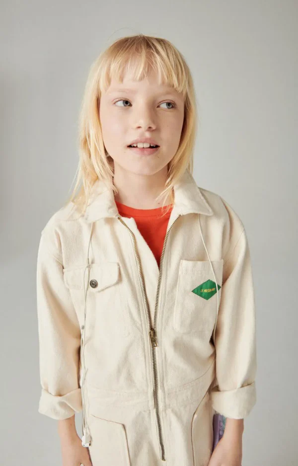 American Vintage | Kinderoverall Spywood Ecru