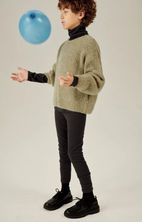 American Vintage | Kinderpullover East Roggen Meliert