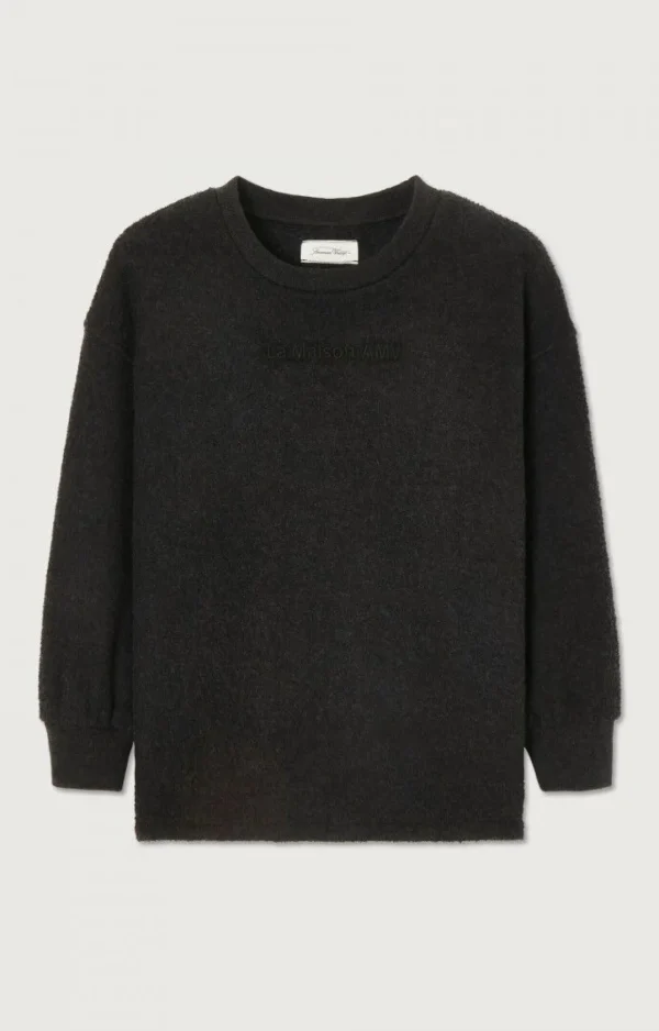 American Vintage | Kindersweatshirt Bobypark Anthrazit Meliert