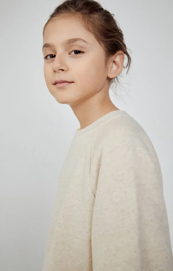American Vintage | Kindersweatshirt Itonay Ecru Meliert