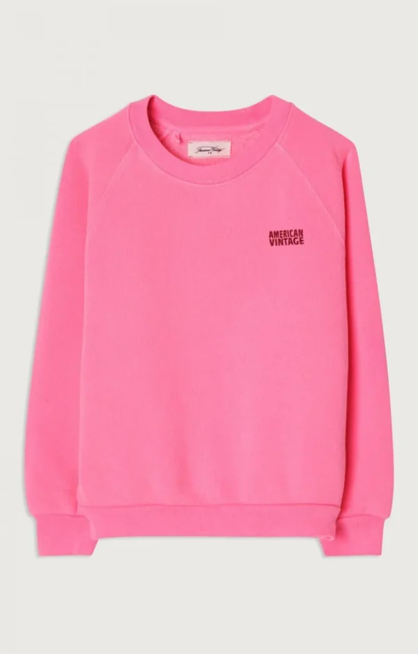 American Vintage | Kindersweatshirt Izubird Neonpink