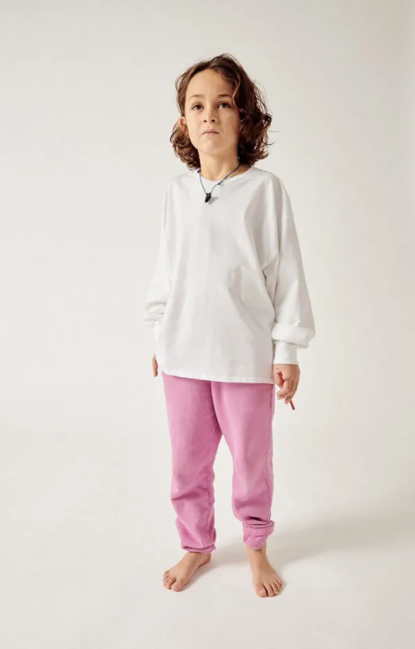 American Vintage | Kinder-T-Shirt Fizvalley Weiss
