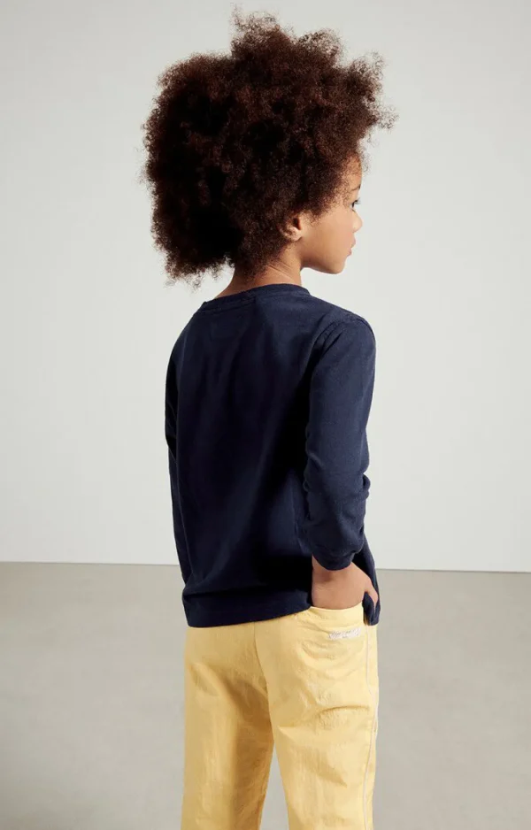 American Vintage | Kinder-T-Shirt Gamipy Navy Vintage