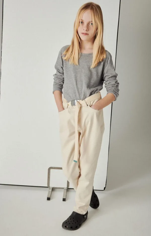 American Vintage | Kinder-T-Shirt Sonoma Grau Meliert