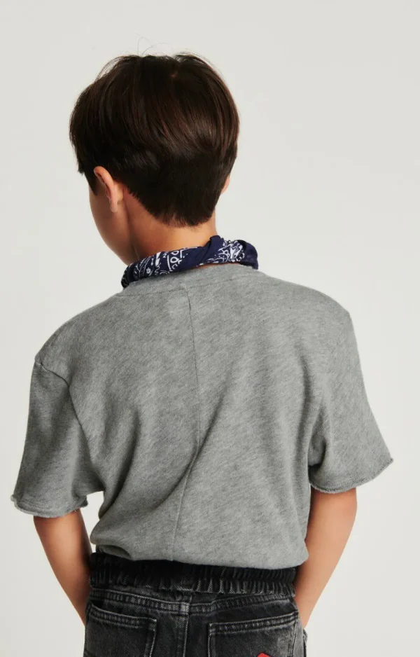 American Vintage | Kinder-T-Shirt Sonoma Grau Meliert