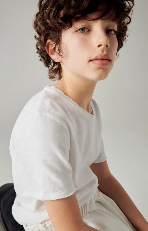 American Vintage | Kinder-T-Shirt Sonoma Weiss