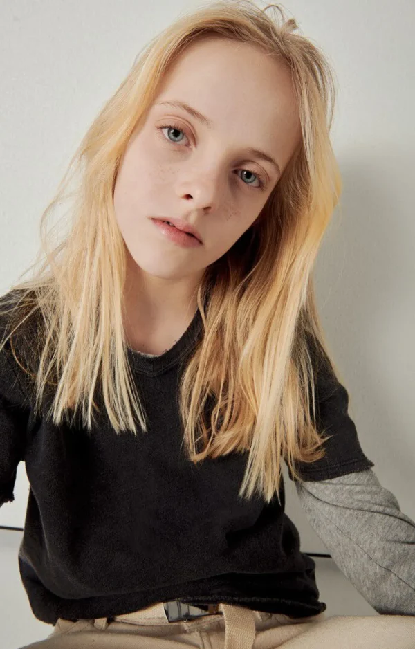 American Vintage | Kinder-T-Shirt Sonoma Vintage Schwarz