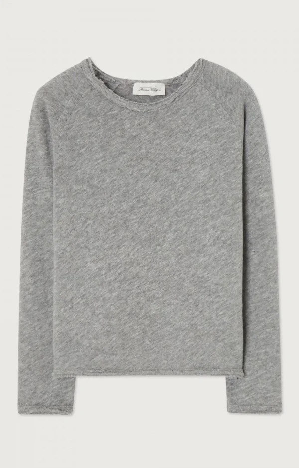 American Vintage | Kinder-T-Shirt Sonoma Grau Meliert