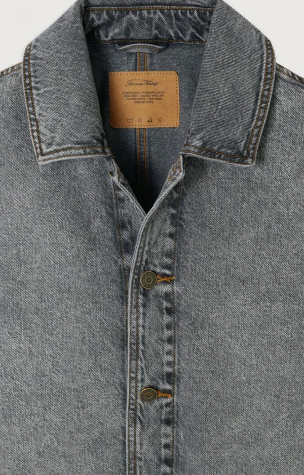 American Vintage | Unisexjacke Yopday Salt And Pepper